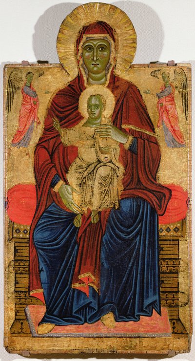 Madonna in trono da Master of the Bigallo Crucifix